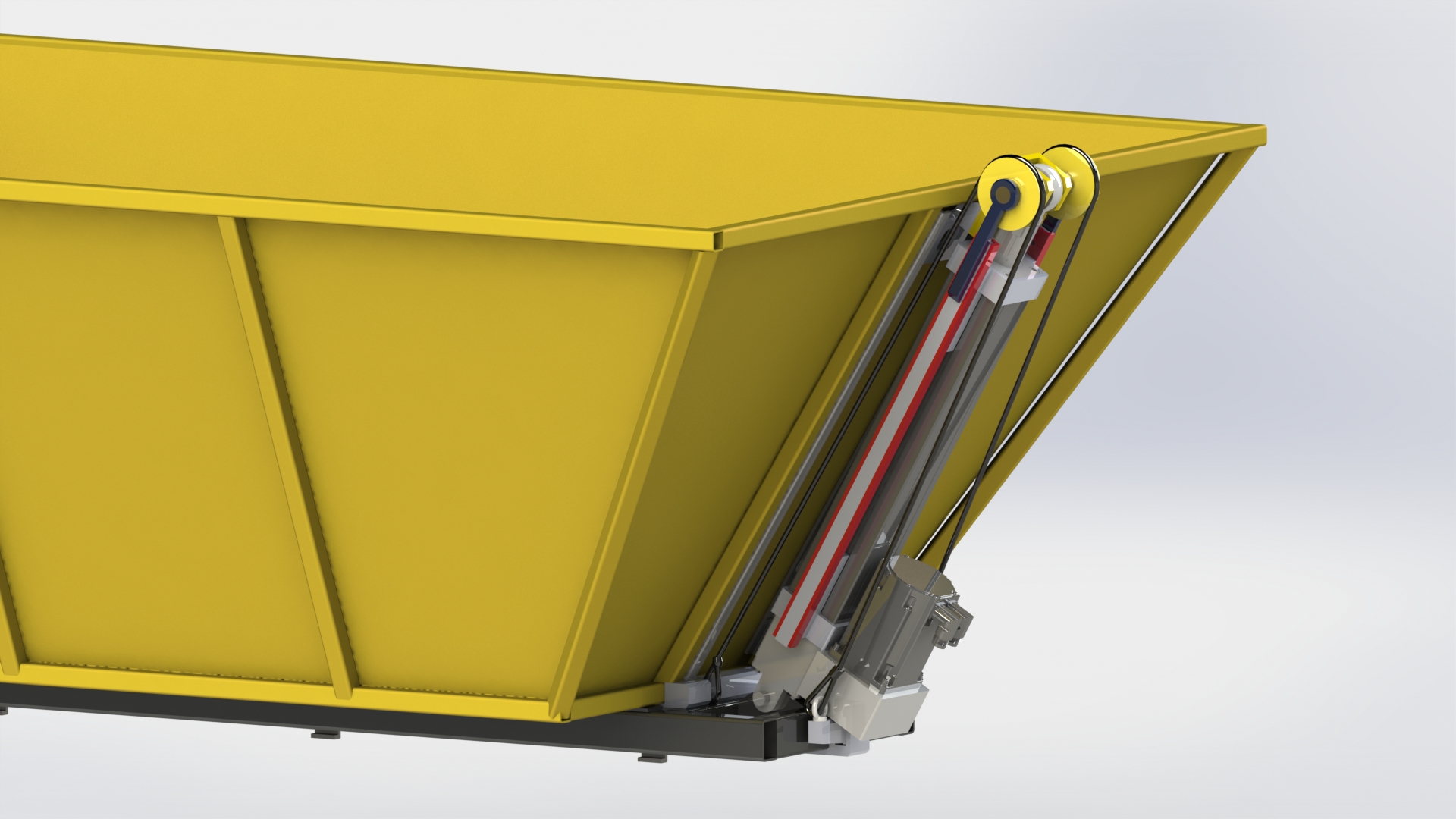 自动翻斗履带车